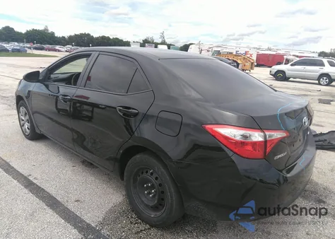 2016 Toyota Corolla Le from USA, damaged, VIN 2T1BURHE2GC699570